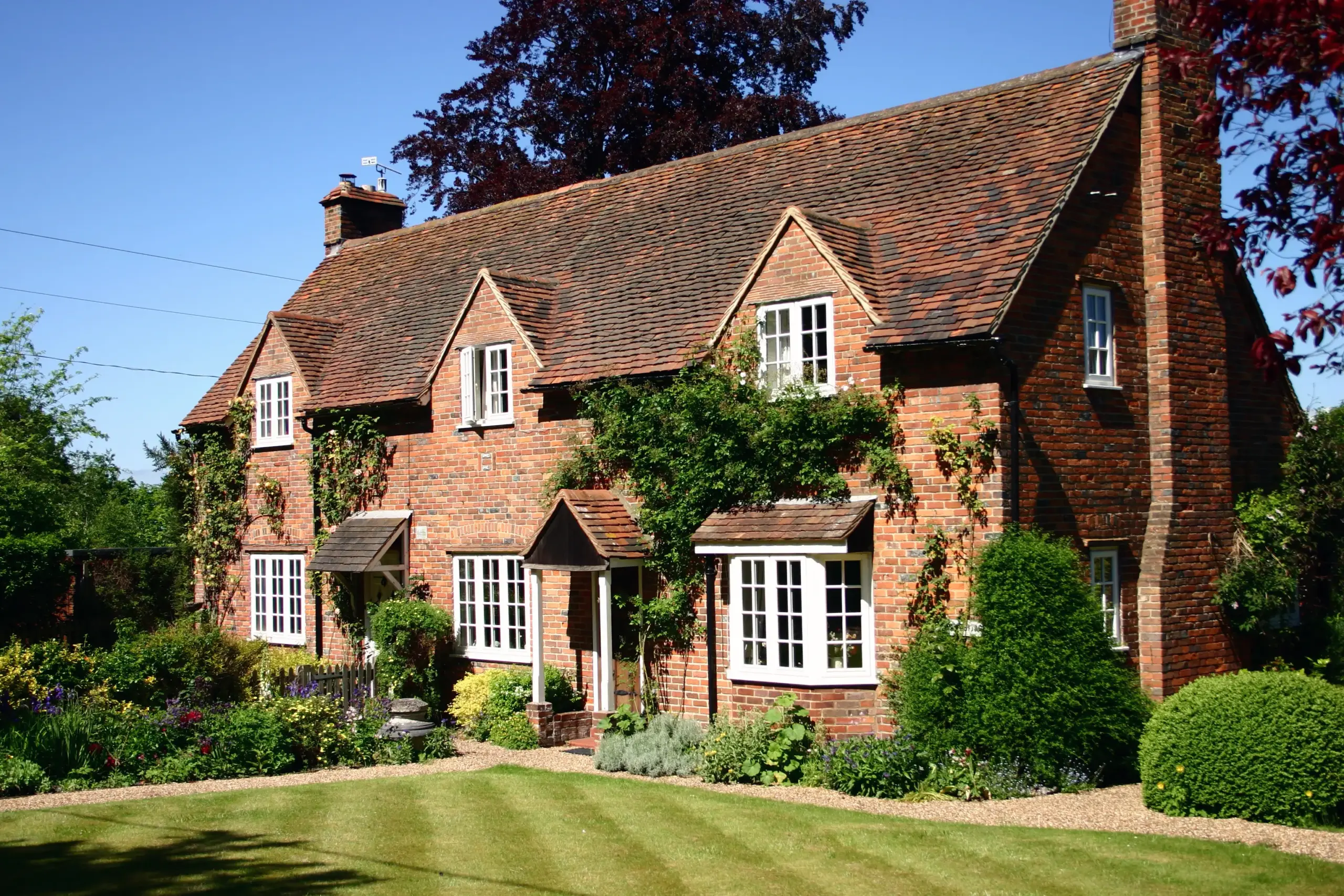 A country cottage in England